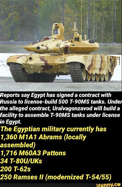 Reports Say Egypt Has Signed A Contract With Russia To License Build
