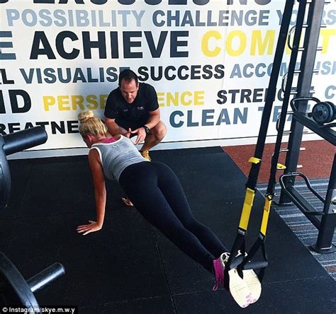 Big Brothers Skye Wheatley Gets Back Into The Swing Of Gym Workouts