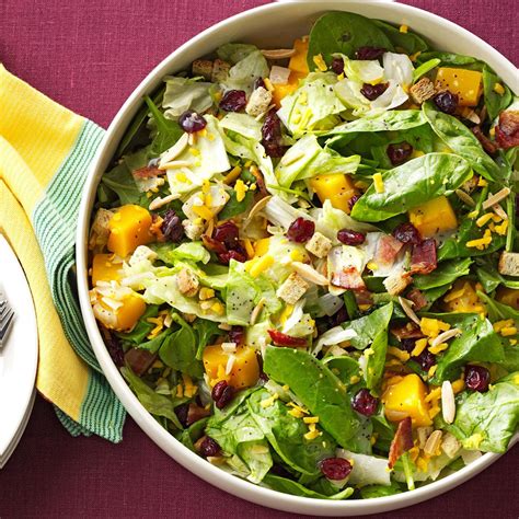 For a salad full of fall flavors. 30 Of the Best Ideas for Salads for Thanksgiving Dinner ...