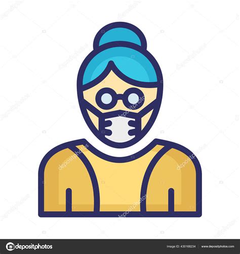 Vektor Orang Pakai Masker - Cara membuat dan memakai masker ini pun