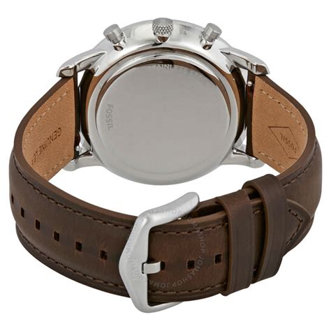 Fossil Open Box Fossil Neutra Chronograph Cream Dial Brown Leather
