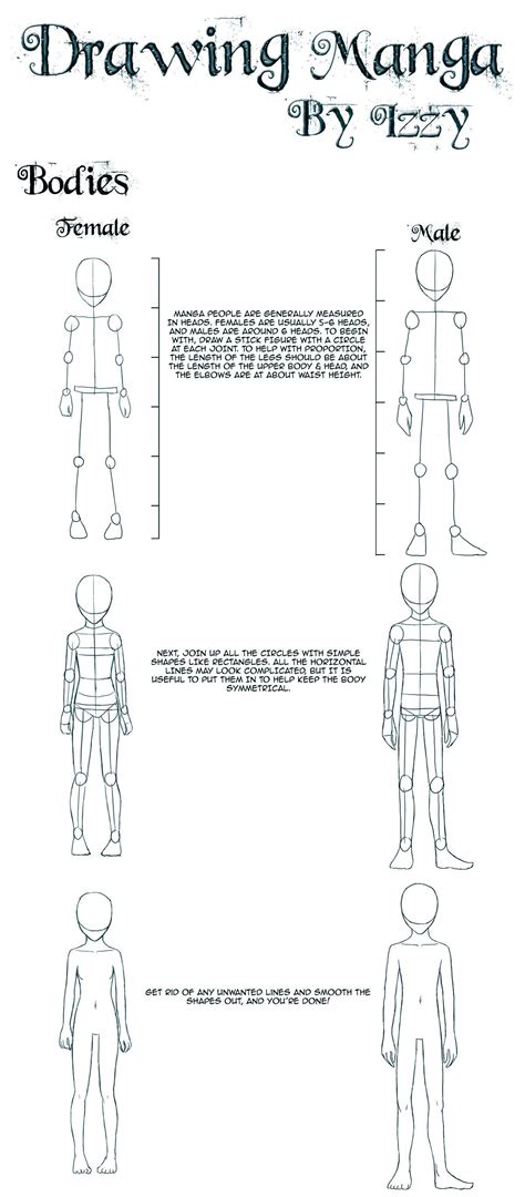Tutorials Bodies Drawings Anime Drawings Tutorials Drawing Lessons