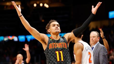 At Wwe Smackdown Atlanta Hawks Star Trae Young Keeps Trolling The Garden