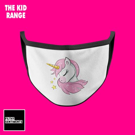 Kids Face Mask Unicorn Face Mask For Girls