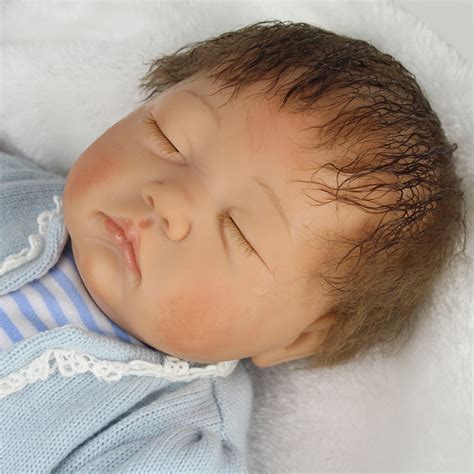 Realistic Reborn Baby Dolls 22 Lifelike Vinyl Silicone Newborn Boy
