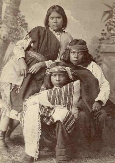 Three Pueblo Children Before Carlisle Indian School Cchs