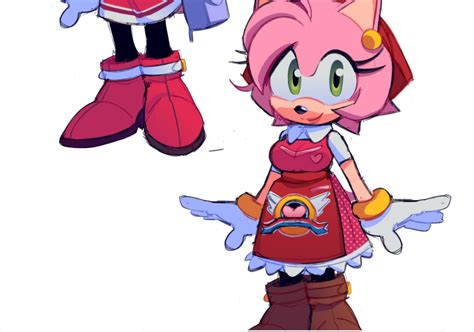 Rule Girls Alternate Outfit Amy Rose Amy Rose Hot Sex Picture