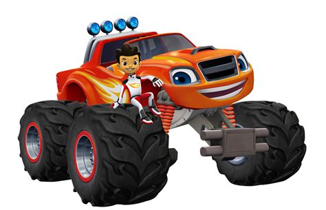 Cartoon Characters Blaze And The Monster Machines Png A89