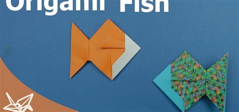 Fold An Origami Goldfish Tavins Origami Wonderhowto