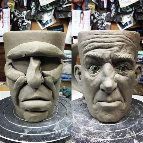 DIY Clay Sculptures on Armatures • Handbuilder's Monthly Easy clay sculptures sculpture clay tv modeling dough television set.