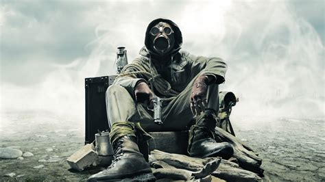 2560x1440 Gas Mask Soldier Apocalypse 1440p Resolution Hd 4k Wallpapers Images Backgrounds