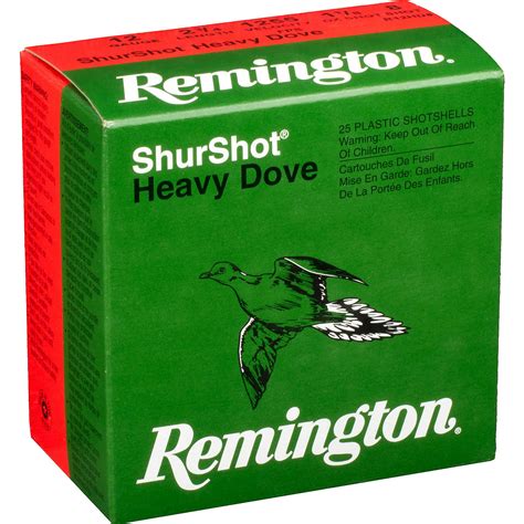Remington Shurshot Heavy Dove 12 Gauge 8 Shotshells Academy