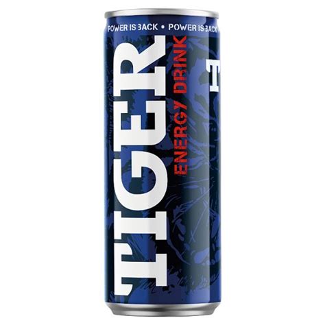 Tiger Energy Drink 250 Ml Tesco Groceries