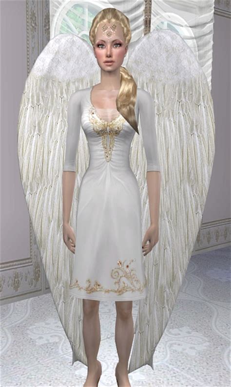 Mod The Sims Archangel Wings Recolor