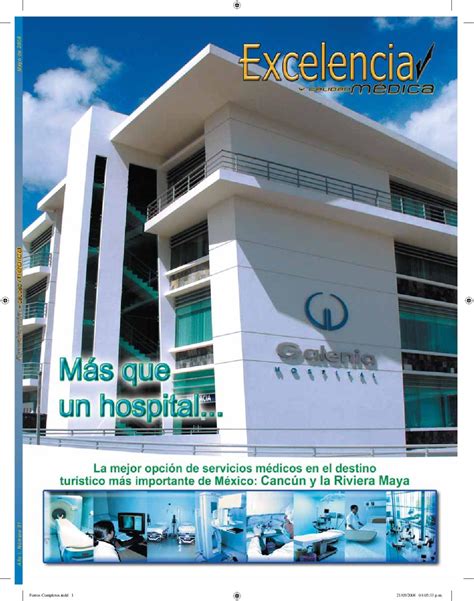 Hospital Galenia By Excelencia Y Calidad Médica Issuu