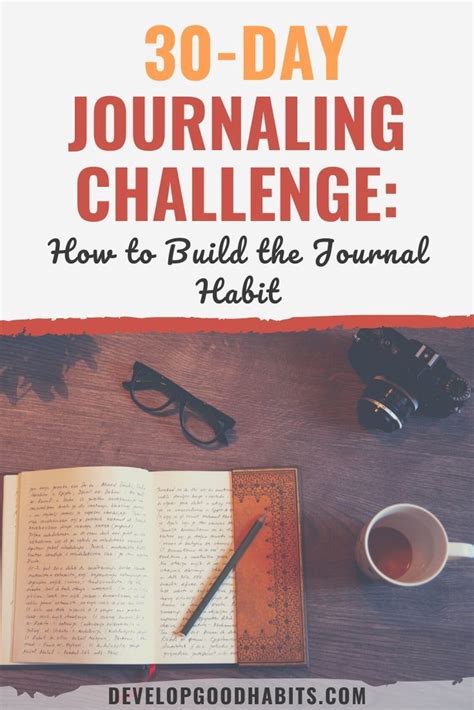 30 Day Journaling Challenge How To Build The Journal Habit Journal