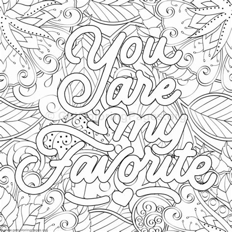 Inspirational motivational quotes coloring pages mandala quotes. Word Coloring Pages for Adults in 2020 | Quote coloring ...
