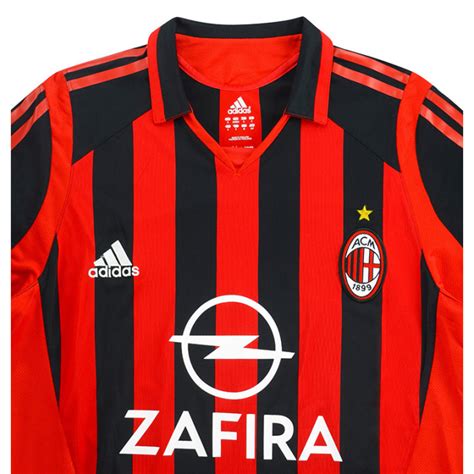 Statistiques de l'équipe du ac milan pour la saison 2005/2006, effectifs de la saison, tous les résultats de l'équipe. 2005-06 AC Milan Player Issue Home L/S Shirt Maldini #3 ...