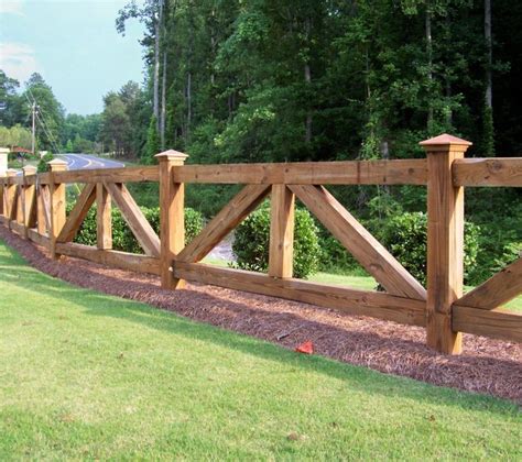 25 ideas for decorating your garden fence. Custom wood ranch rail fencing by Mossy Oak Fence Company, Central FL. | Horse Fence Designs ...