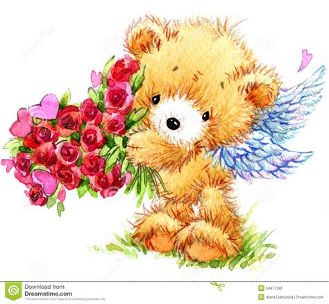 Contact us with a description of the clipart you are searching for and. Liebevolle Paare Lustiger Teddybär Und Rotes Herz Stock ...
