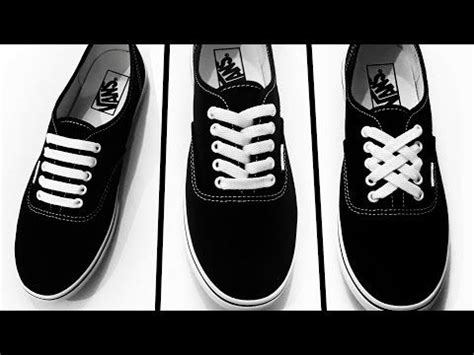 Free shipping anywhere in the world! How to Diamond Lace shoes - YouTube | Shoe lace tying techniques, Ways to lace shoes, Shoe ...