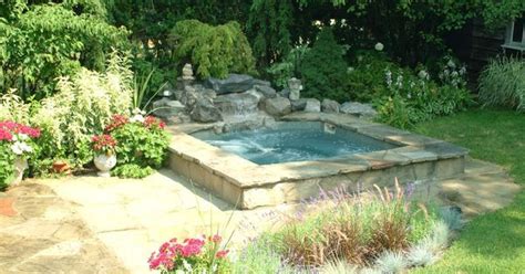 Image Result For In Ground Hot Tub With Koi Pond Hot Tub Garden Hot