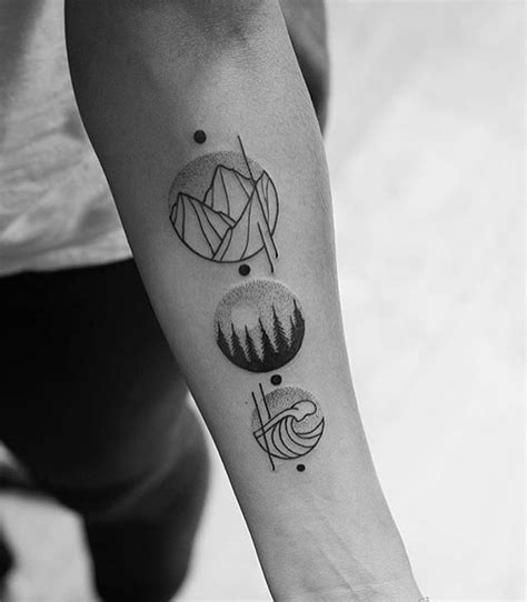 Image Result For Minimalist Nature Forearm Tattoo Tattoos For Guys
