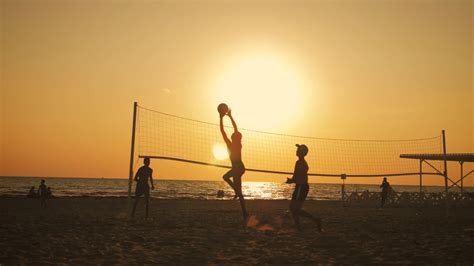 Group Of Young People Playing Beach Stock Footage Sbv 337954960