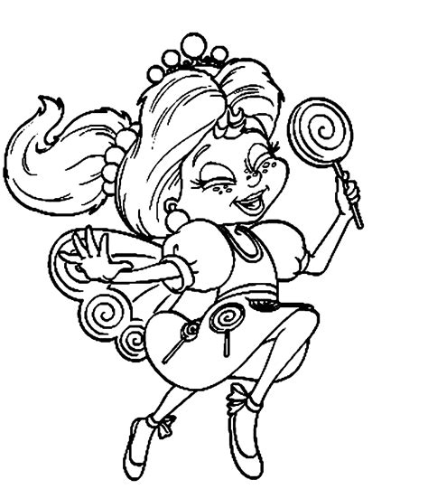 Download Candyland Character Page Coloring Sheets | Candyland Coloring Pages For Kids. Print and Color ...