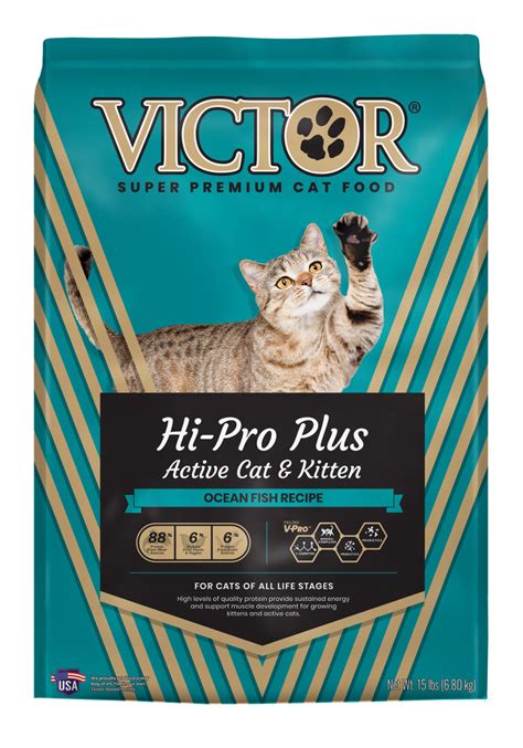 Victor Super Premium Dog Food Hi Pro Plus Active Cat And Kitten Dry Cat