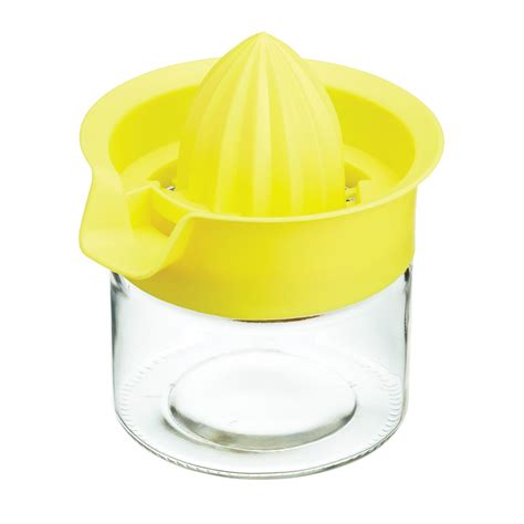 Kitchencraft Lemon Squeezer Citrus Juicer With Jumbo Glass Container
