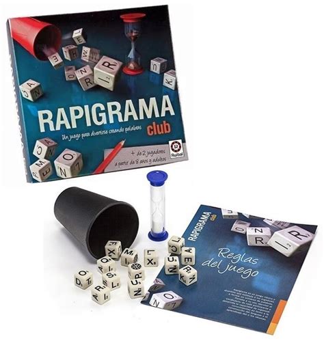A continuación tienes para elegir entre 20 juegos de mesa sin ¡sin palabras junior es juego habilidad tendrás dibujar demás jugadores adivinen tus cartas! Juego De Mesa Rapigrama Club Para Armar Palabras Original ...