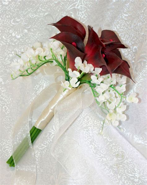 Maybe you would like to learn more about one of these? Burgundy Calla Lily Wedding Bouquet Ideas 4 | Calla lily ...