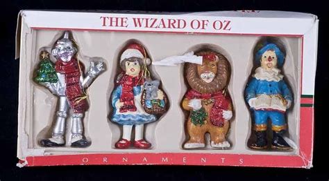 Vintage Kurt Adler Santas World Wizard Of Oz 45 Ornaments Box Set