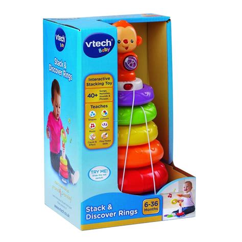 Vtech Baby Stack And Discover Ringsparty Supplies Malta