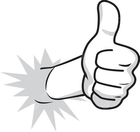 Cartoon Smiley Thumbs Up Png Vector Psd And Clipart With Transparent