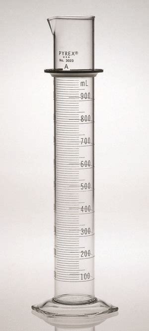 Volume of a cylinder | mathhelp.com. Pyrex® class A double metric scale graduated cylinder ...