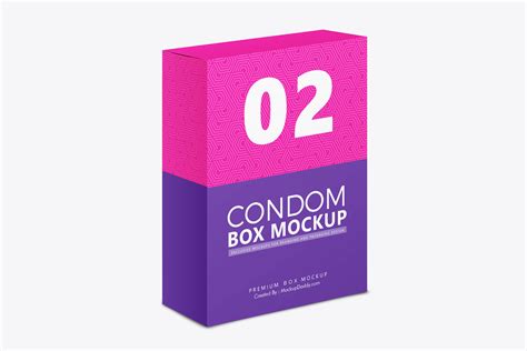 Download Condom Packaging Mockup - Mockup Daddy