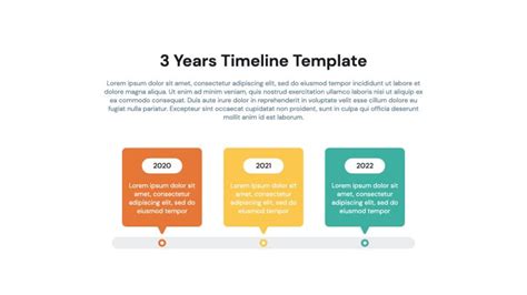 3 Year Timeline Presentation Template