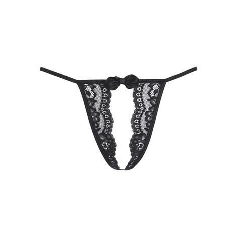 lingerie sexy string noir ouvert v 9818 axami lingerie couleur blanc taille bas s