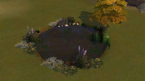 The Sims 4 Creating A Pond With Terrain Tools