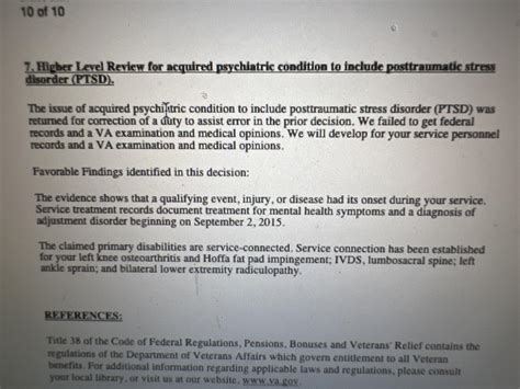 Mental Health/Higher level Review. Just got the decision from informal