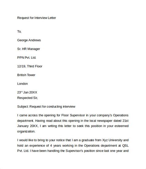 Below you'll find guidance in the form of a sample template that you can use when writing a thank you letter that requests a second interview. FREE 8+ Sample Letter of Explanation in PDF | MS Word ...