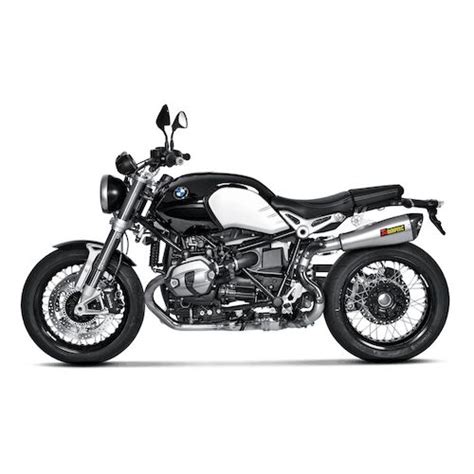 Bmw r nine t scrambler 2016 16. Akrapovic Exhaust Slip-On Exhaust BMW R Nine T 2014-2015 ...
