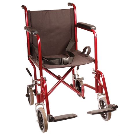 Lightweight Transit Wheelchair - Easy to push and manoeuver.