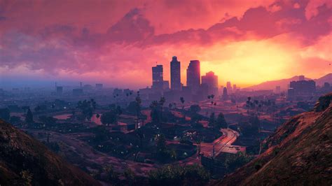 Descarga Gratis Los Santos 4k Grand Theft Auto V Fondo De Pantalla