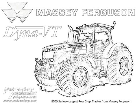 Ausmalbilder Traktor Massey Ferguson Kleurplaat Massey Ferguson Logo