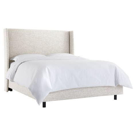 Custom bed, made to order in illinois. Skyline Zuma Full Wingback Bed | Wingback bed, Upholstered ...