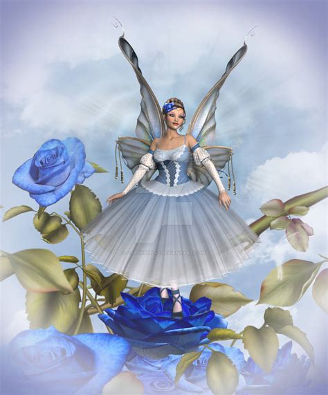 Blue Rose Fairy By Capergirl42 On Deviantart
