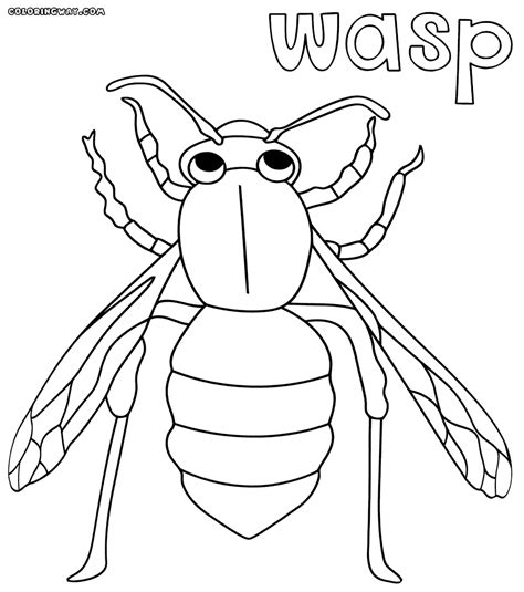 Wasp coloring, Download Wasp coloring for free 2019